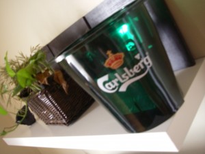 Carlsberg Bucket from the free kit (social media campaign) - Bernard Dahl