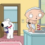 Stewie shaving, well, you know...