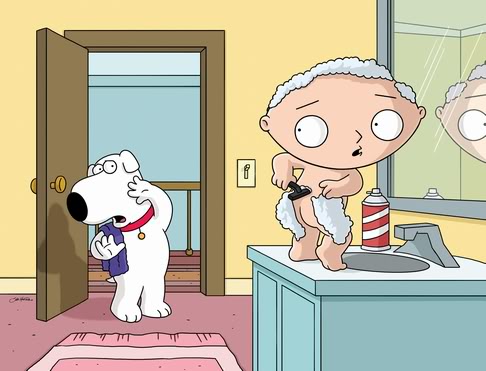 stewie running